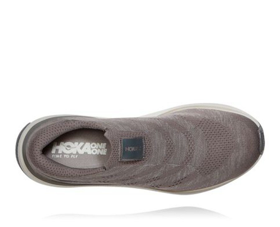 Hoka One One Cavu 3 Slip Löparskor Herr - Grå - CNOFU-5472